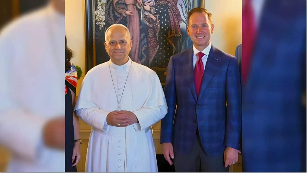 León XIV celebra la Independencia de EU en el Vaticano